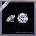 Hot Sale 9X9mm Cushion Shape Big Size White Synthetic Moissanite Diamond